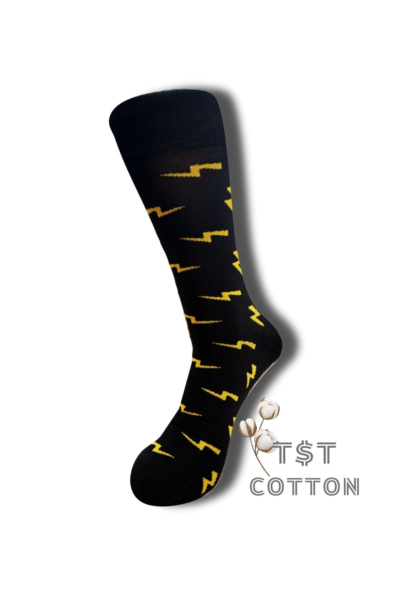 The Lightning Bolt | Luxury Cotton Socks