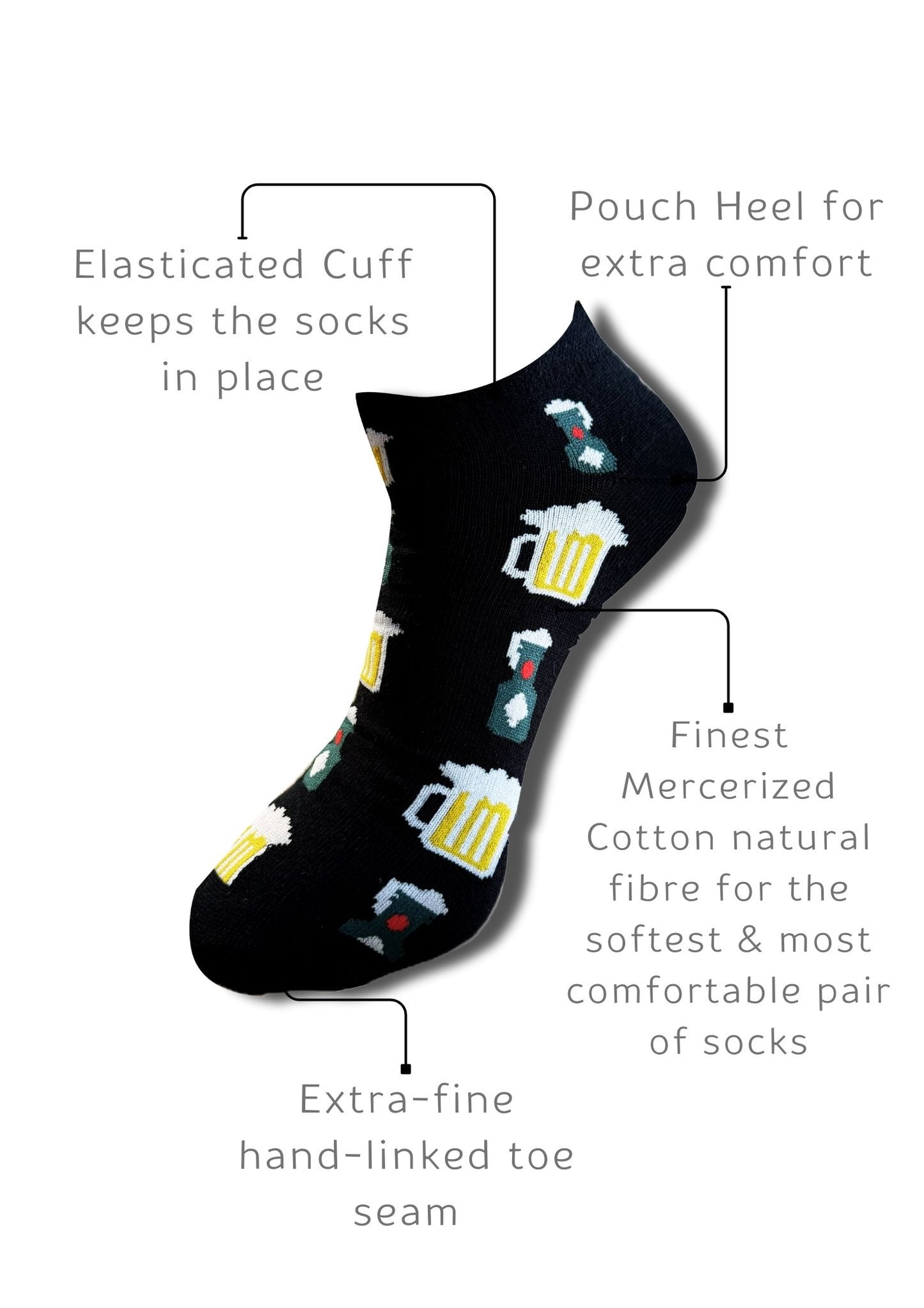 The Half-Pint | Luxury Cotton Socks