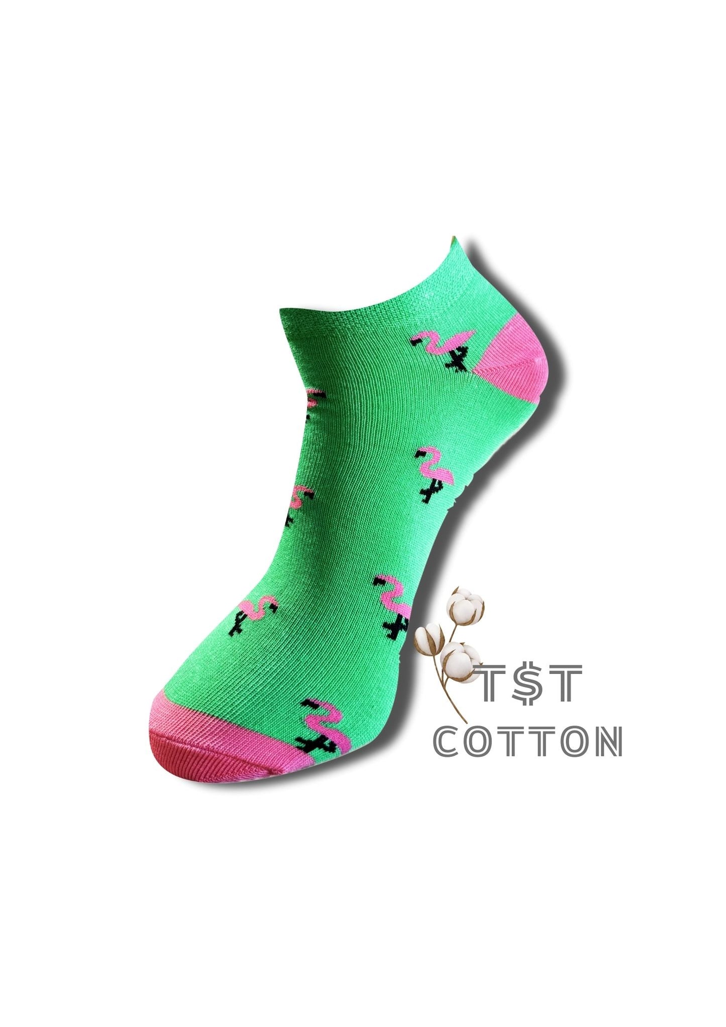 Funky Flamingo | Luxury Cotton Socks