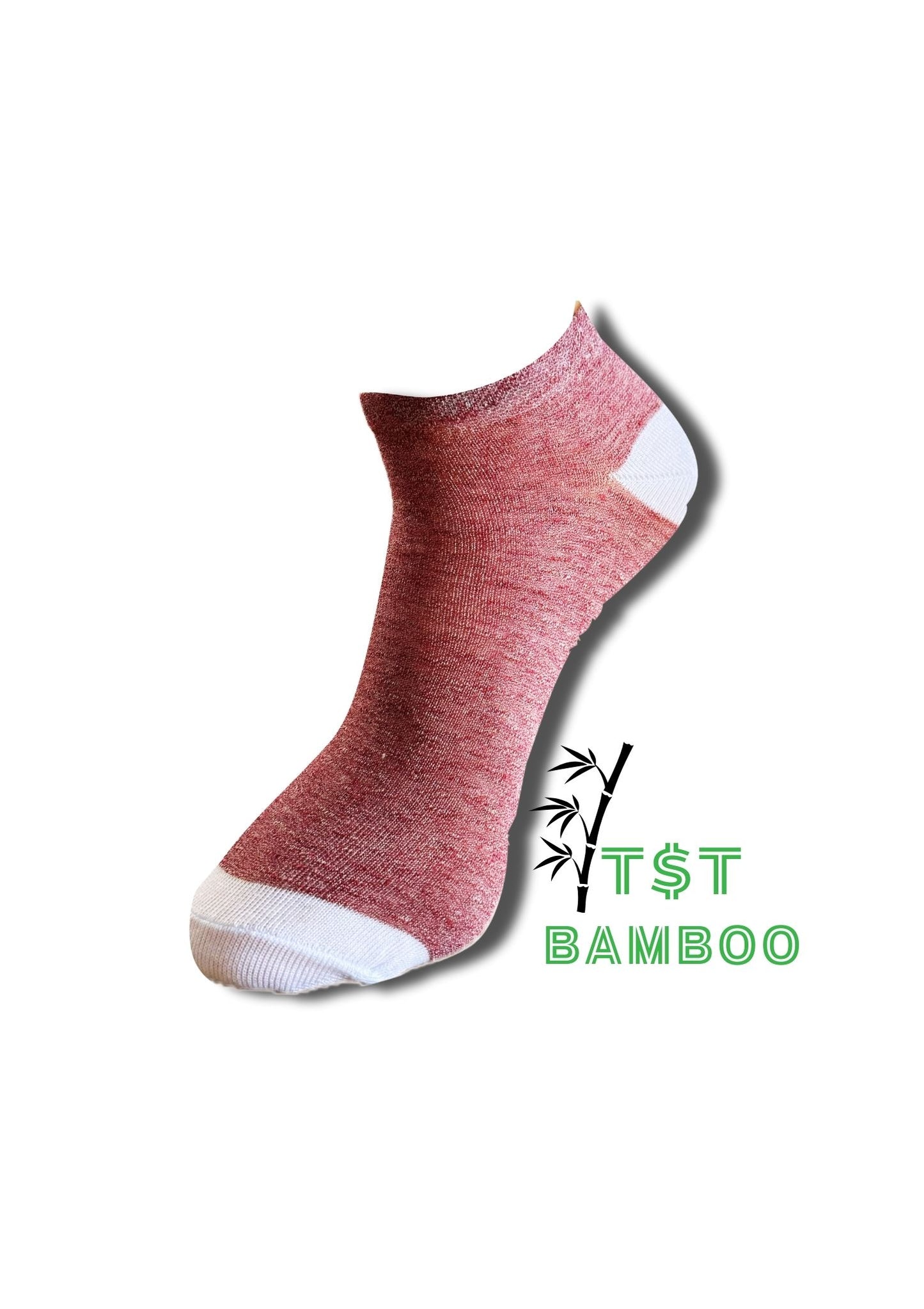 The Mini Red Mosaic | Luxury Bamboo Socks